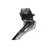 Shimano Dura-Ace R9250 Di2 Framgir, Black, 2 x 12s