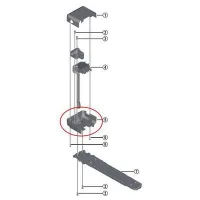 Shimano E-6000 Axa Batteriholder Shimano E-6000 Axa Batteriholder