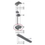 Shimano E-6000 Axa Batteriholder, Black, One Size