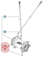 Shimano Eikenippel Til Shimano M785 Eiker I Nav
