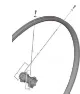 Shimano Eiker M8000 29"Bakhjul 300, Svart