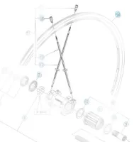 Shimano Eiker Til Shimano WH-RS21 CL- R 304 Shimano Eiker Til Shimano WH-RS21 CL- R 304