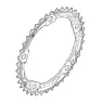 Shimano FC-5703 39T Ytterdrev