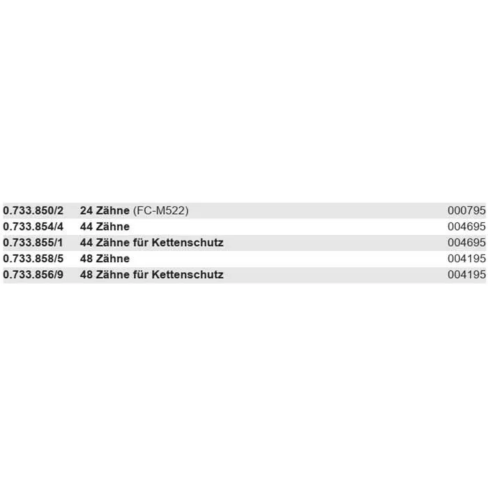 Shimano Fc-m522/fc-t521 104 Bcd Kjettingring, Black, 48t