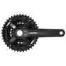 Shimano FC-MT210-3, 170mm 40/30/22T Kranksett, Black, 170mm, 40/30-22t
