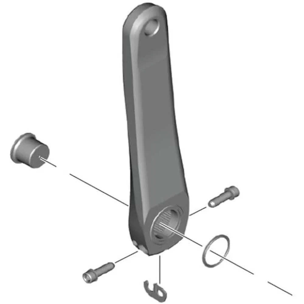 Shimano Fc-r7100 Venstre Krankarm