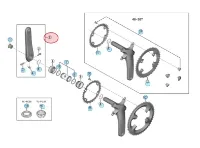 Shimano FC-R8000 Venstre Krankarm Shimano FC-R8000 Venstre Krankarm