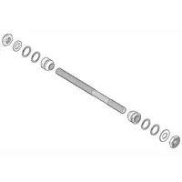 Shimano FH-M475 Bak Akslingsett Shimano FH-M475 Bak Akslingsett