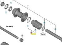 Shimano FH-M8010 Boss Shimano FH-M8010 Boss