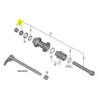 Shimano Fh-mt501/mt501/mt510 Navkonus