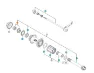Shimano FHM785 Venstre Bak Konus