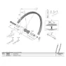 Shimano Front Axis M8000 Tubeless F15 29 Navaksel, Black, One Size