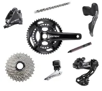 Shimano GRX Di2 RX815 2x11 Speed Geargroup 172,5mm Shimano GRX Di2 RX815 2x11 Speed Geargroup 172,5mm