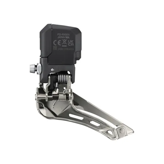 Shimano GRX FD-RX825 Di2 Framgir, Black / grey, 12s