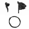 Shimano Grx St-rx610/br-rx410 Bremser, Black, One Size