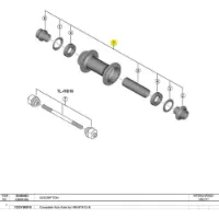 Shimano Hb-mt410-b Lager Shimano Hb-mt410-b Lager
