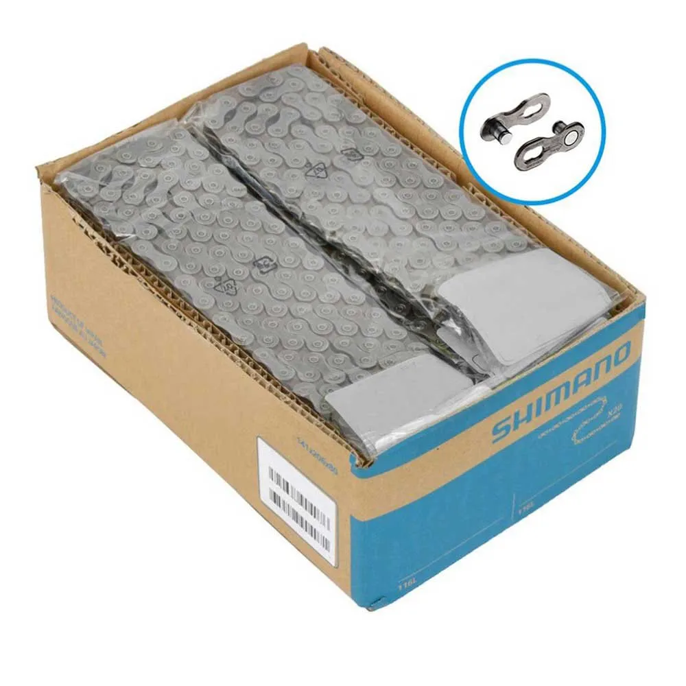 Shimano Hg601 Road/mtb Road Kjede, Silver, 116 Links