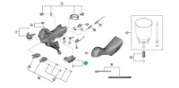 Shimano Høyre Enhetsdeksel Shimano Høyre Enhetsdeksel