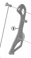 Shimano Innerplate Til RD-R9150