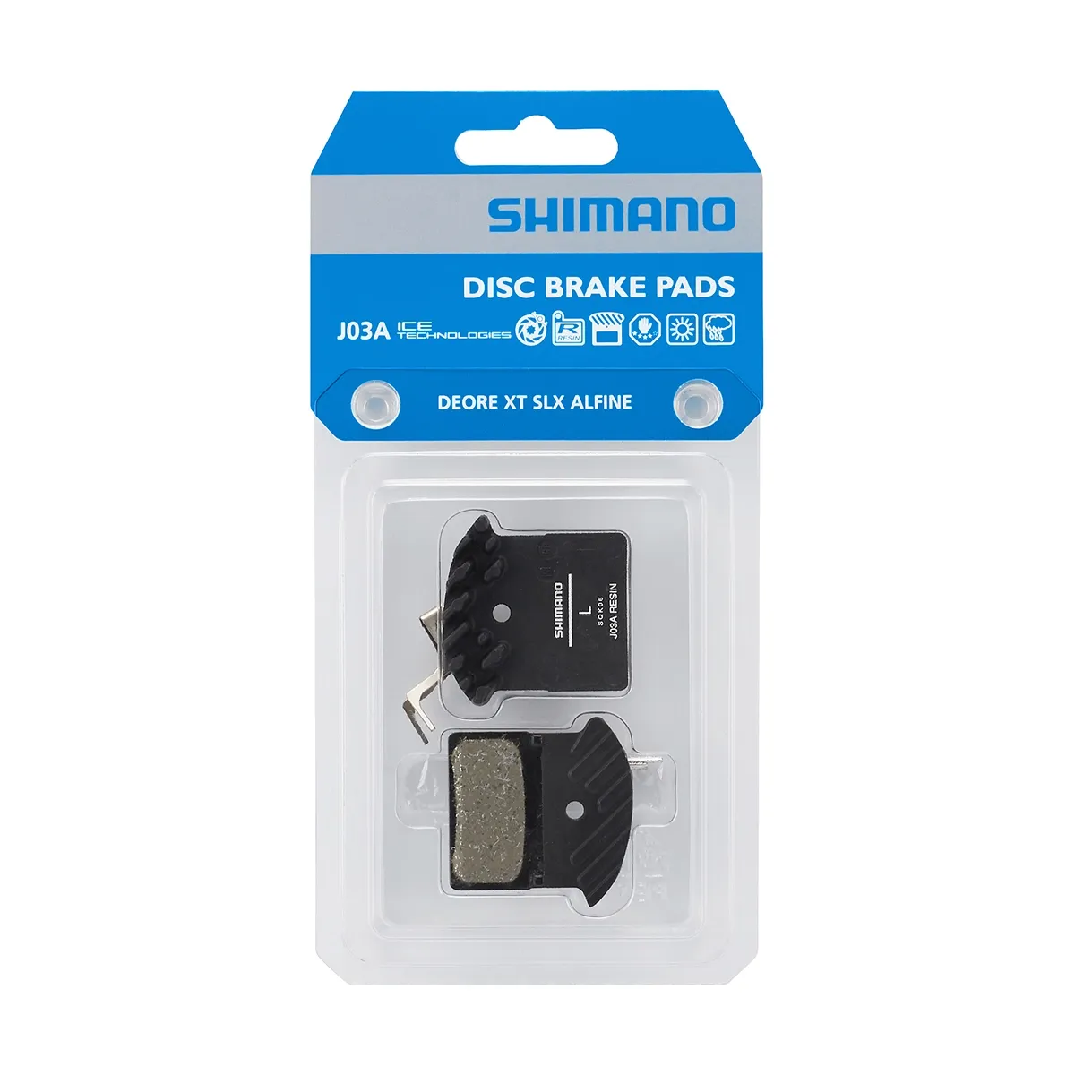 Shimano J03A Trail Resin Bremseklosser
