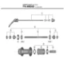 Shimano Konus venstre FH-M595