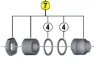 Shimano Låsemutter for FH-T3000