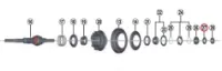 Shimano Låseskive Høyre Side Nexus 7 Shimano Låseskive Høyre Side Nexus 7