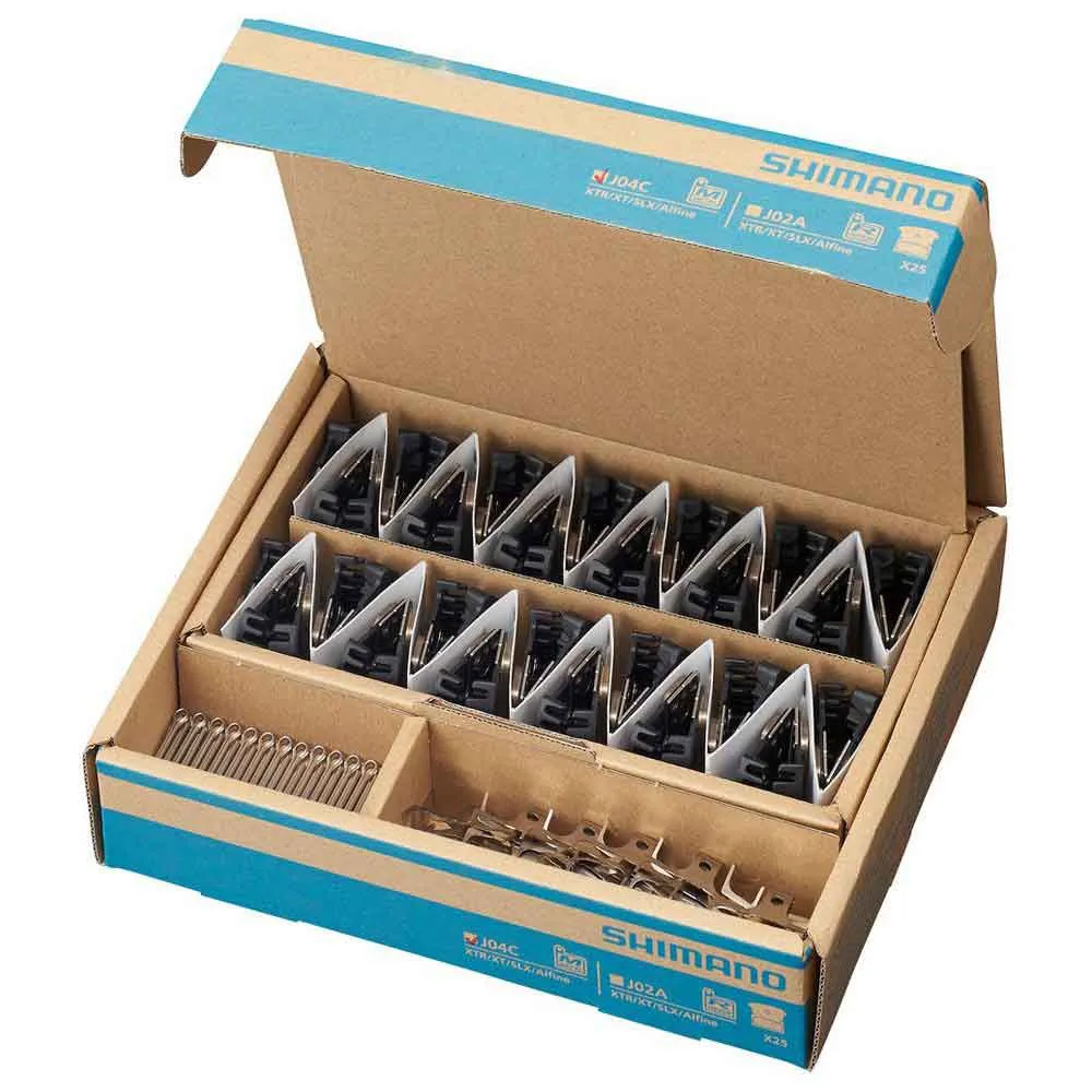 Shimano M8000/m9001 Skivebremseklosser, Grey, 25 Pars