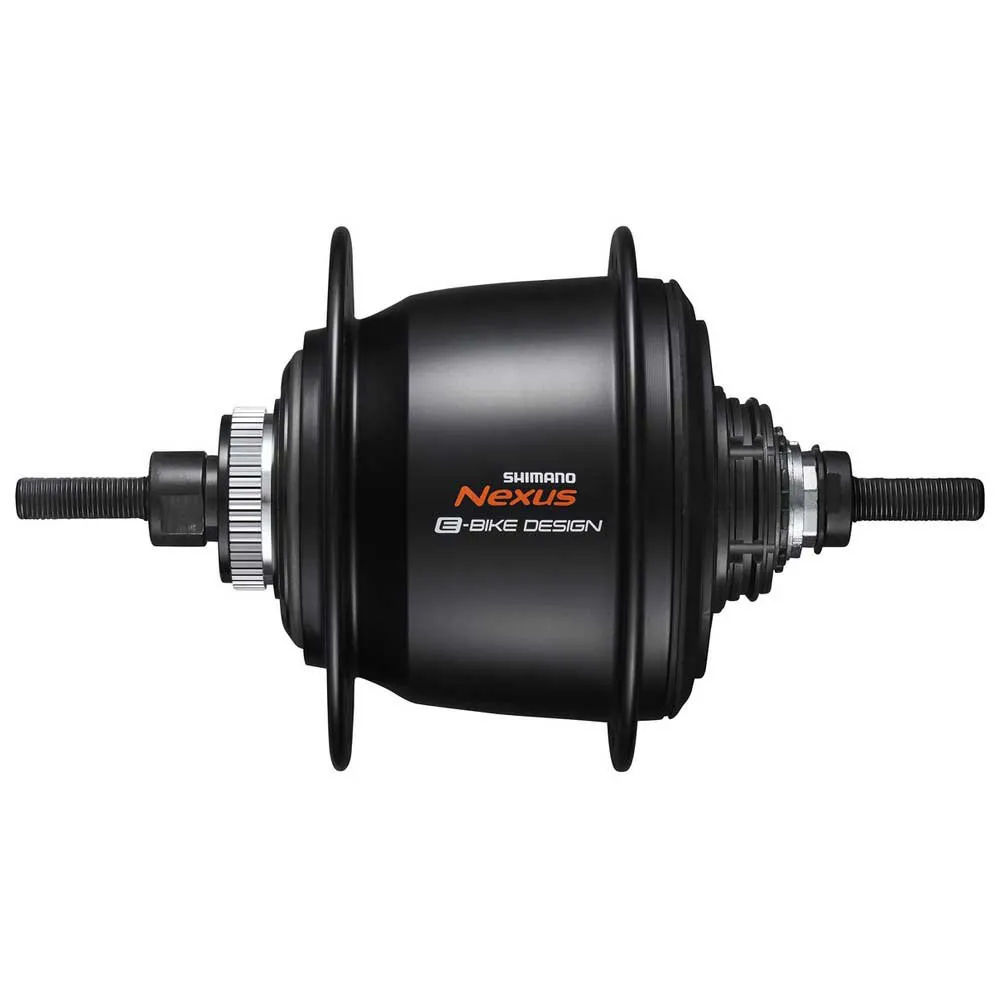 Shimano Nexus baknav med 5 gear 187mm aksel til 32 eiker sølv SG-C7000-5D til skivebremse