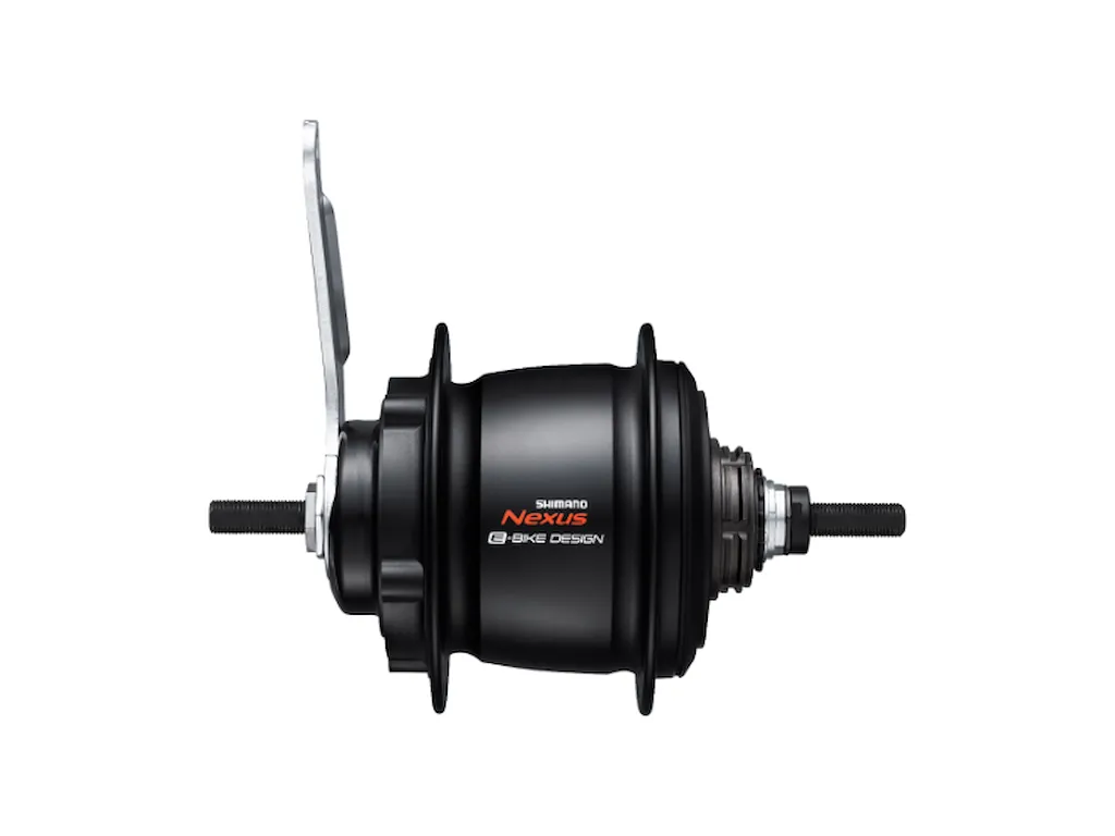 Shimano nexus baknav med 5 gear 187mm aksel til 32 eiker svart SG-C7002-5CD med fotbremse
