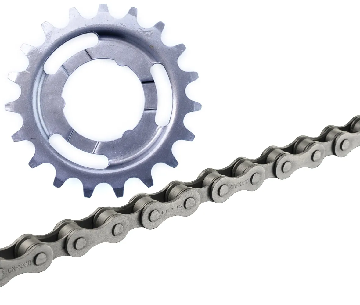 Shimano Nexus Pakke med Girhjul og Kjede
