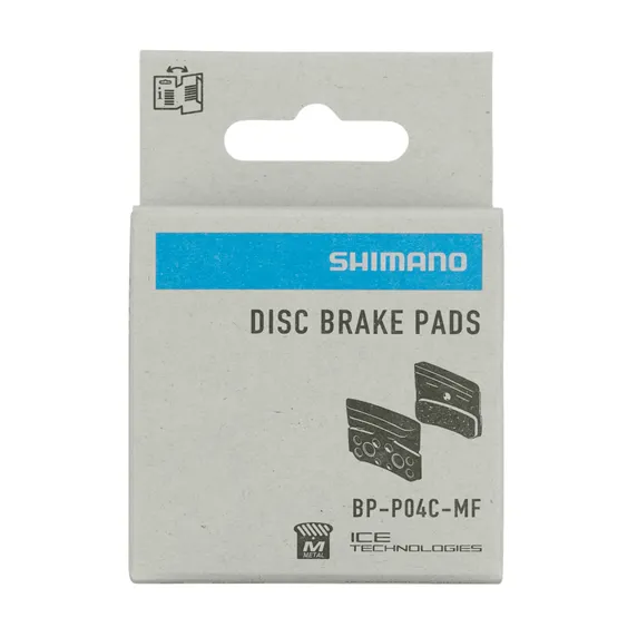 Shimano P04C Metal Bremseklosser, Grey, One Size Shimano P04C Metal Bremseklosser, Grey, One Size