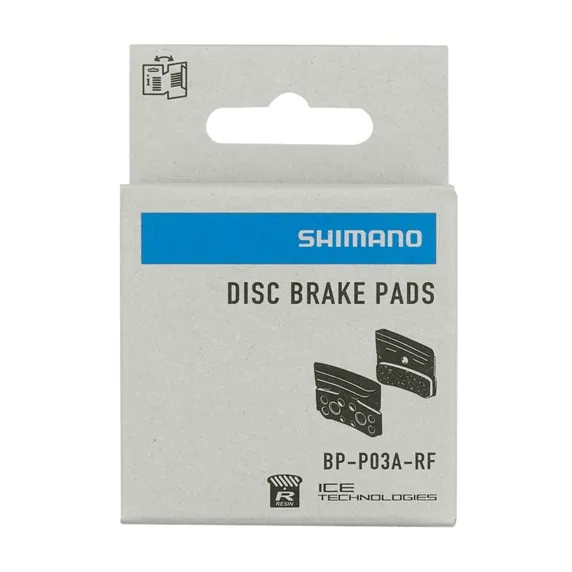 Shimano P04C Resin Bremseklosser, Grey, One Size Shimano P04C Resin Bremseklosser, Grey, One Size