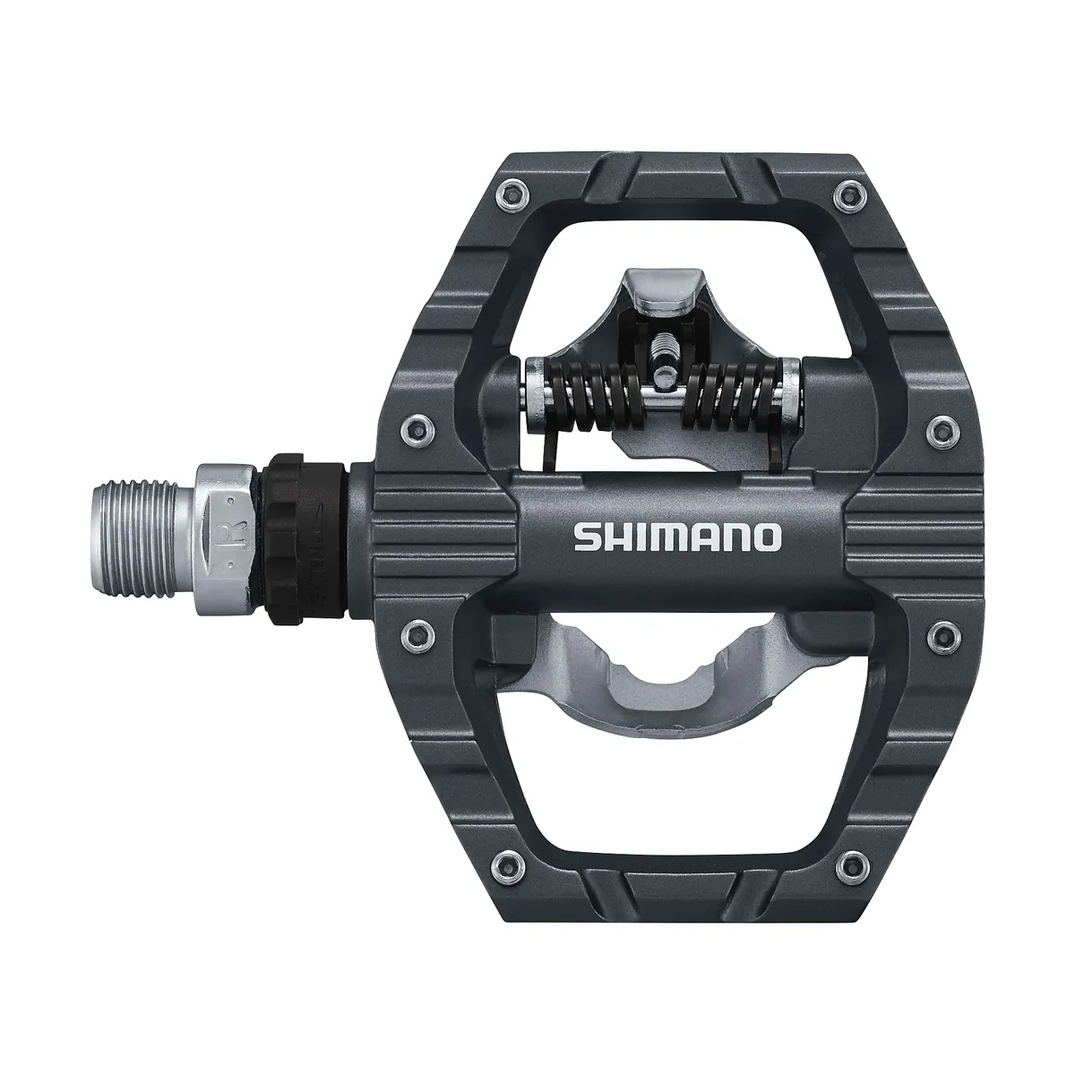 Shimano PD-EH500 Kombipedaler, Dark grey, One Size