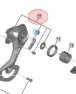Shimano RD-M9100 Bakgir Ytterplate, One size