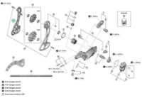 Shimano RD-RX820 Indre Girarm Shimano RD-RX820 Indre Girarm