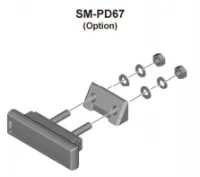 Shimano Refleks Sett Til Shimano M8140 M.fl. Shimano Refleks Sett Til Shimano M8140 M.fl.