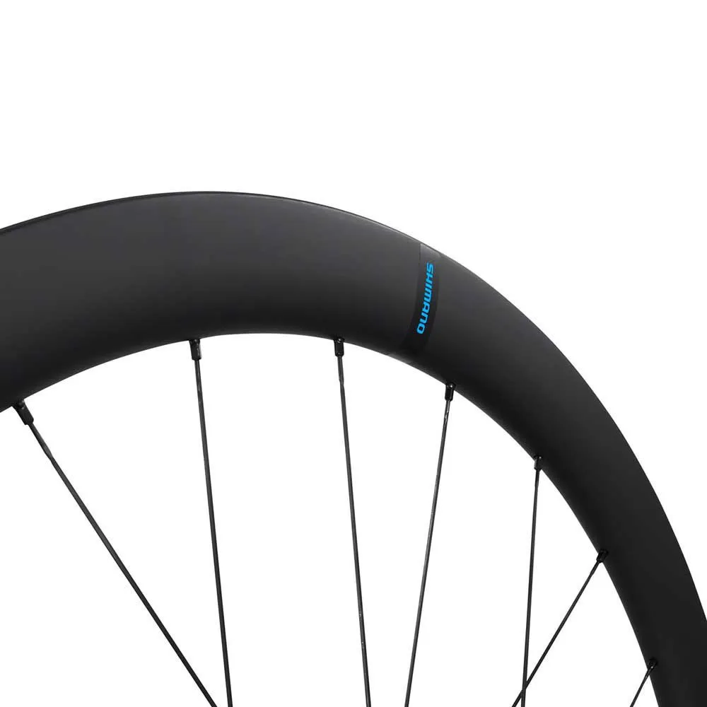 Shimano Rs710-c46 Cl Disc Tubeless Landeveishjulsett, Black, 12 x 100 / 12 x 142mm, Shimano/Sram HG Shimano Rs710-c46 Cl Disc Tubeless Landeveishjulsett, Black, 12 x 100 / 12 x 142mm, Shimano/Sram HG