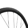 Shimano Rx880 700c Tubeless Disc Gravel Forhjul, Black, 12 x 142mm