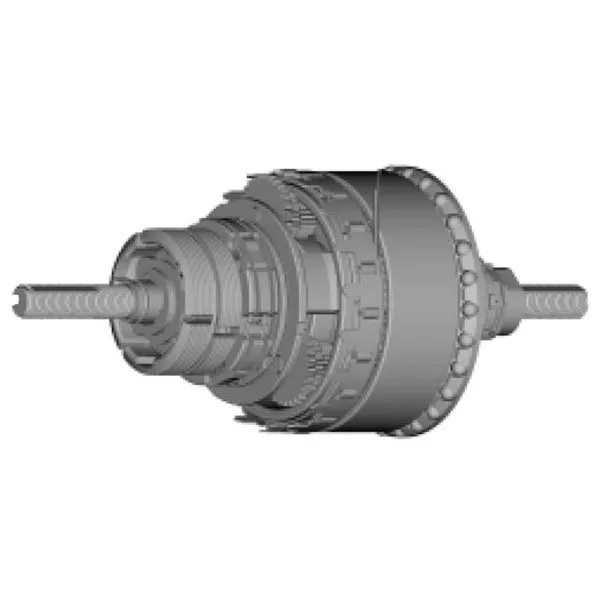 Shimano Sg-c6001-8cd Intern Montering, Black, 187mm Shimano Sg-c6001-8cd Intern Montering, Black, 187mm