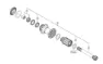 Shimano Shimao FH-M820 Aksel 10