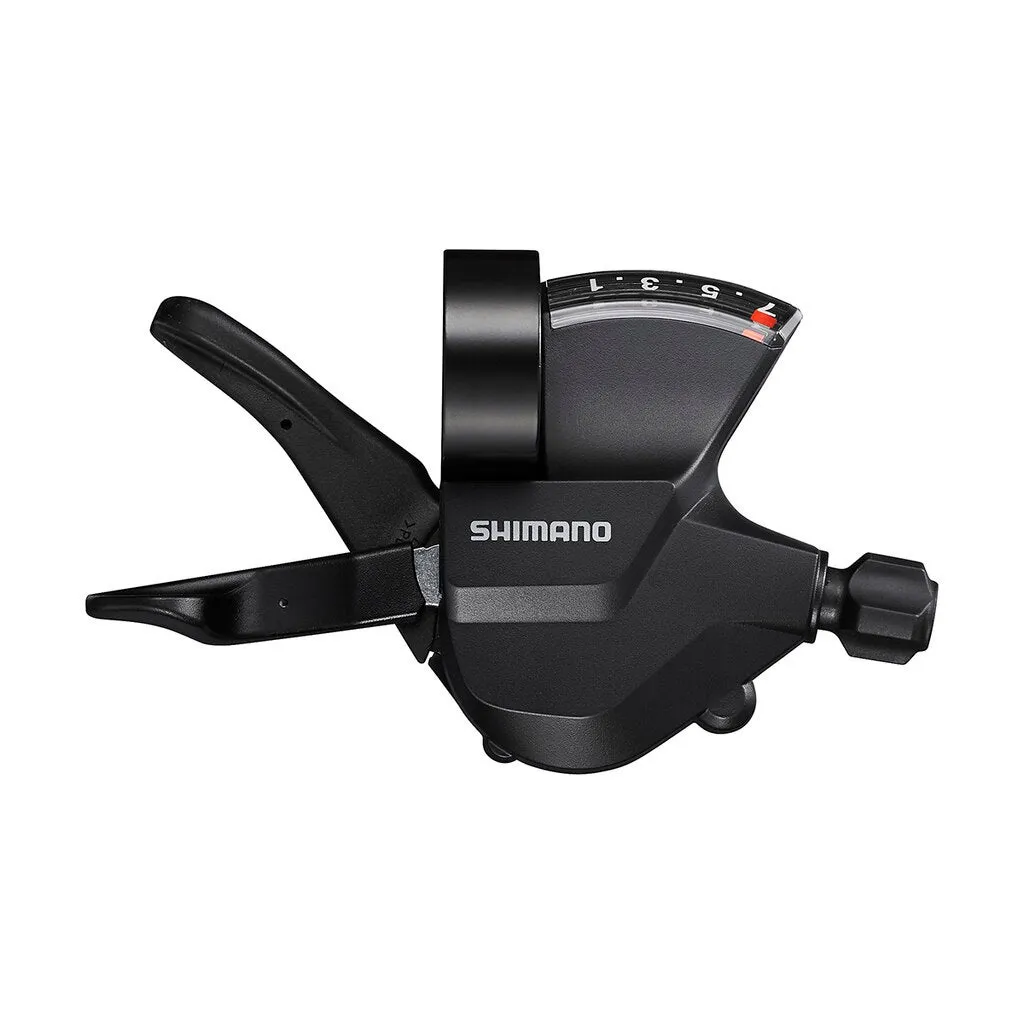 Shimano SL-M315 M/Display 3 x 7-delt Girspaker, Black, 3 x 7s