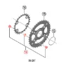 Shimano SLX FC-M7100 Krankdrev bolter