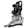 Shimano Slx Fd-m7025 Forgire, Black / silver, 2 x 11s