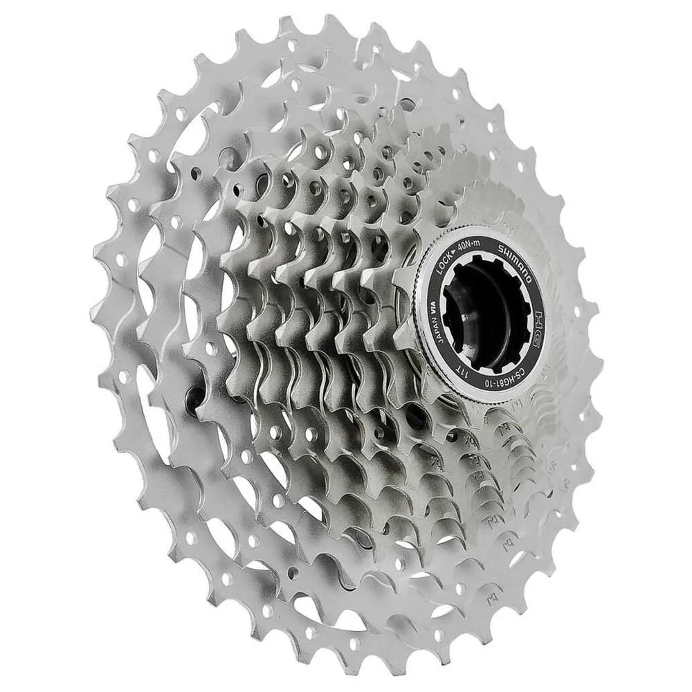 Shimano Slx Hg81 Kassett, Silver, 10s, 11-32t