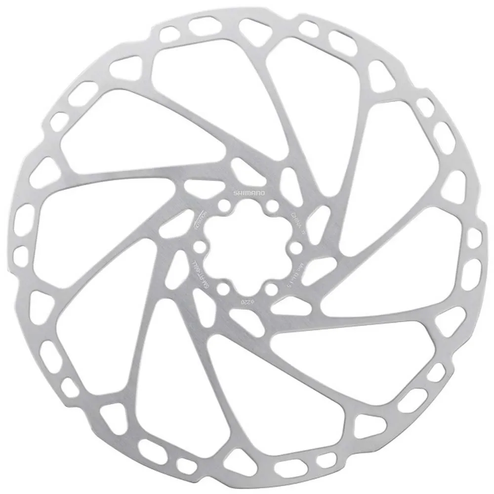 Shimano Slx M7000 Sm-rt66 6b Bremsekive, Silver, 220mm
