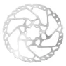 Shimano Slx M7000 Sm-rt66 6b Bremsekive, Silver, 220mm