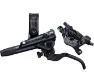 Shimano SLX M7120 bremsesett med 4 stempler forbremse, Black, One Size