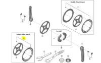 Shimano SM-CRE50 Kjedebeskyttelse Shimano SM-CRE50 Kjedebeskyttelse