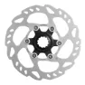 Shimano Sm-tr70 Centerlock Ice Tech 160 Mm Bremsekive, Steel / black, One Size